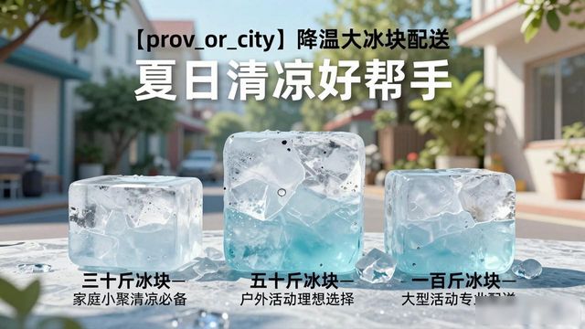 秦淮降温大冰块配送 夏日清凉好帮手